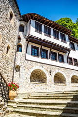 Obraz premium Area of Bigorski Monastery near Rostusha in North Macedonia