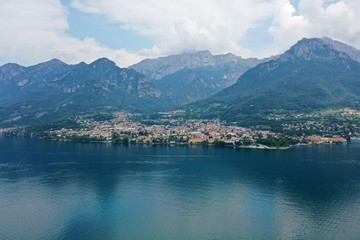 Fototapeta na wymiar Lake Como Small Town - Italy