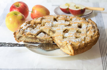 easy recipe apple shortcake