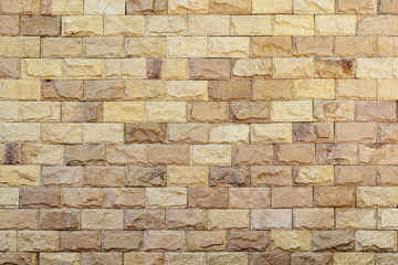 Texture of a decorative brick wall