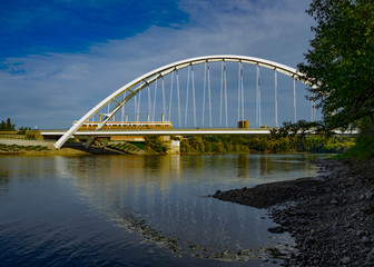 Bridge over the North Saskatchewan river in Edmonton, Alberta, Canada