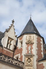 Fototapeta na wymiar Tour du Clos Lucé à Amboise