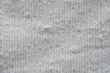 White velvet texture. Blank Background