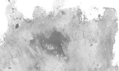 Black and white shades watercolor background. Abstract gray ink effect water color illustration. Grunge monochrome smeared grey aquarelle painted paper textured canvas for design, vintage card