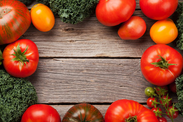 Fresh garden tomatoes