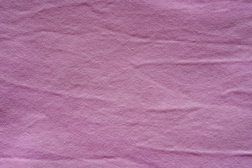Pink linen cloth texture. Natural fabric material background