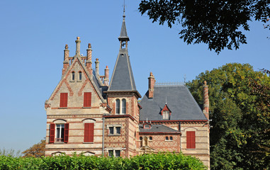 Les Mureaux; France - september  2011 : Bouvaist house