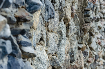 Background of stone wall texture