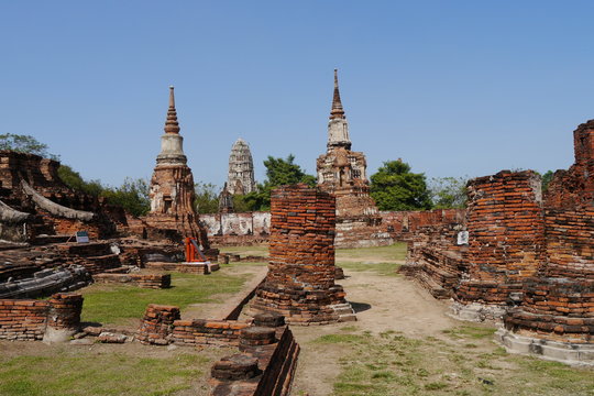 Ruinenstadt Ayutthaya in Thailand