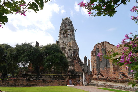 Ayutthaya Wat Ratchaburana Tempelruine Thailand