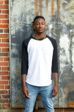 African-American Teen Teenager male Man outside 