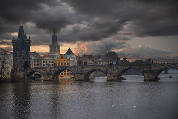 Prague - Charles bridge, Czech Republic