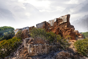 Altstadt. Ruine. Portugal.