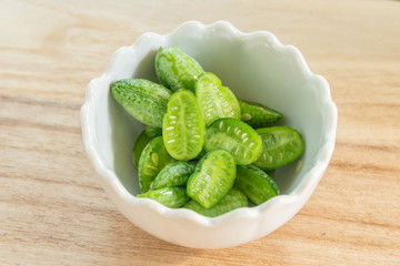 マイクロキュウリのピクルス