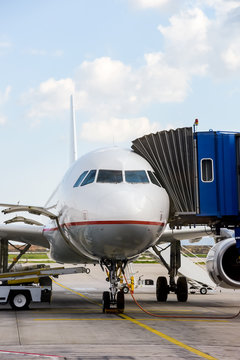 Aircraft parked