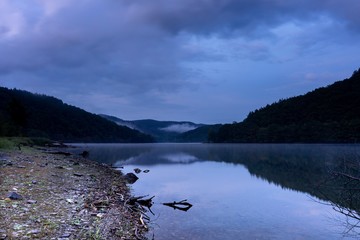 Cloudy day at Eifel National Park