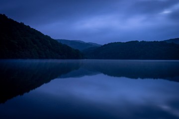 Cloudy day at Eifel National Park