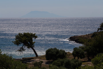 View from Palataki, Limenaria Greece