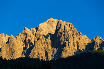 The Pale of San Martino in the Dolomites