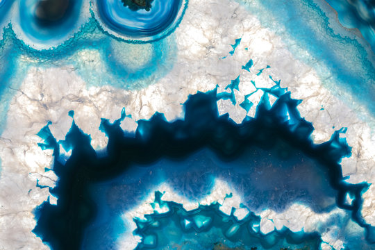 Blue agate background
