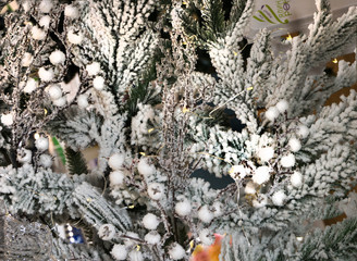 Christmas decoration on tree