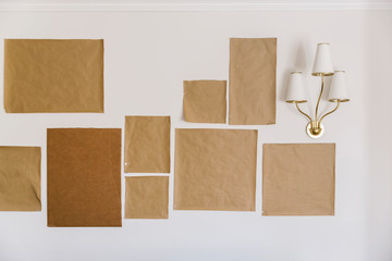 Frame Organization On Wall