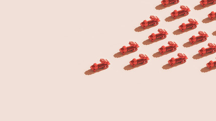 Missile launcher truck