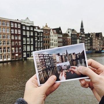 Recursion of Amsterdam canals