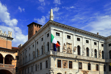 Obraz premium city hall of Padua city in Italy