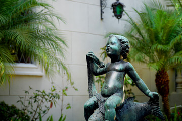 Naklejka premium Amazing view of the public museum the castle, also know as 