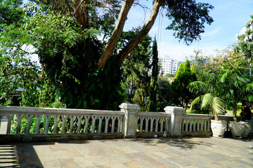 Amazing view of the public museum the castle, also know as 