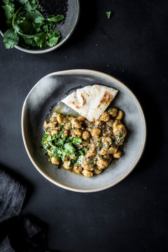 Chickpeas stewed with spices