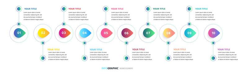 Time line, Presentation business can be used for Business concept with 12 options, Timeline business for 12 months, 1 year, Timeline infographics design vector, steps or processes. - obrazy, fototapety, plakaty