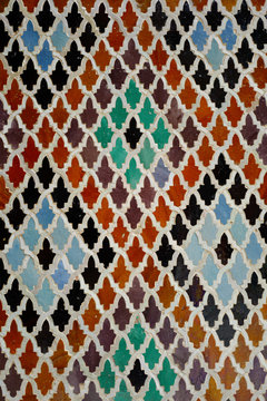 full frame shot of tiled floor