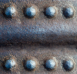 riveted metal background