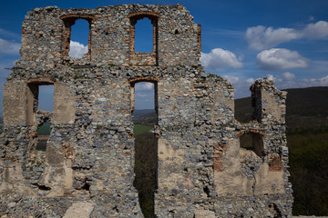 Ruin Oponice in Slovakia