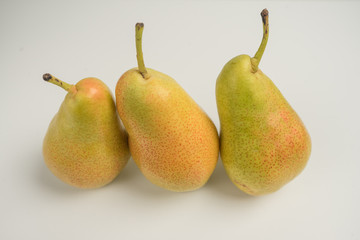 Fruit Series. green Apples, pears, figs and a glass with tasty juice