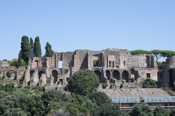 Obraz premium Trajan market ruins in Rome
