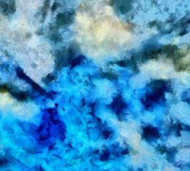 Fototapeta na wymiar Abstract background in mixed colors. Oil and watercolor design elements. Design template for covers, posters and banners. Simple macro close-up paint brush strokes.