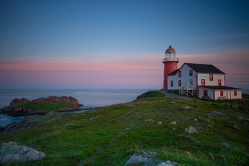 Fototapeta na wymiar Ferryland Lighthouse