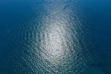 Mediterranean Sea Top View