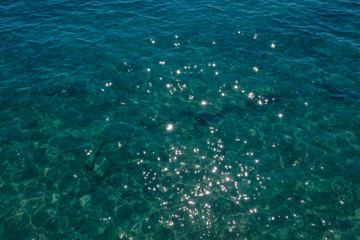 Sun Flare On The Mediterranean Sea