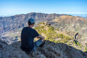 Gran Canaria - Wanderung zum Roque Nublo: 1800er Berg