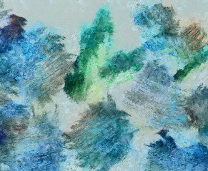Abstract oil painting texture background.