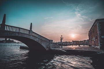 Venice Street Photography Red And blue