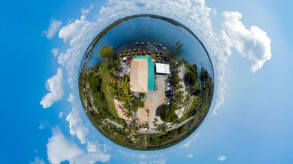 Small planet of Tambaquis Lagoon, Estancia, Sergipe