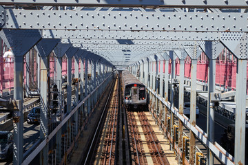 Subway in a railroad
