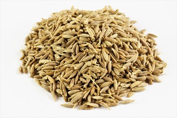 Cumin seeds-spice. Caraway fruits-spicy sharp taste and aroma. Popular in the confectionery industry in cooking, as spices, seasoning for soups, pates, cheeses, salads, pickling cucumbers and cabbage.