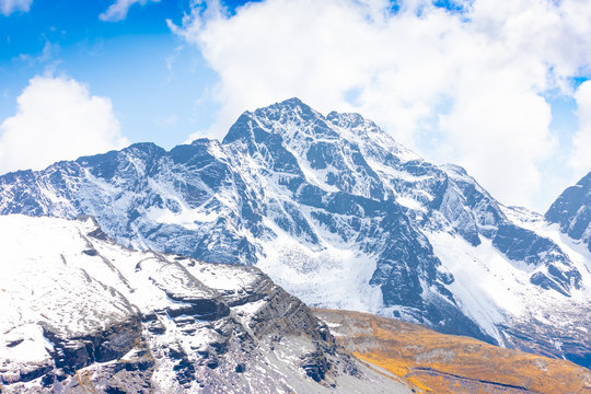 Bolivia white Cordillera Ch iyar Qirini mountain