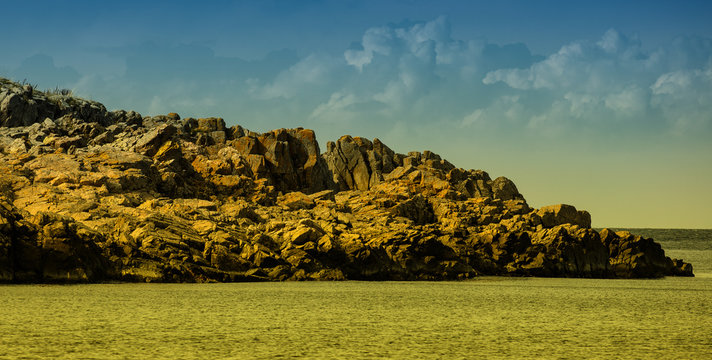 Rocky Coasts,Gudhjem, Bornholm